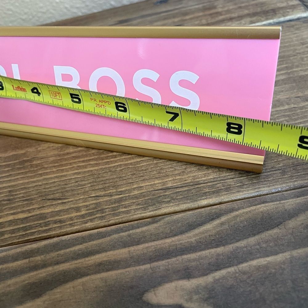 Girl Boss Desk Sign - Picture 7 of 10
